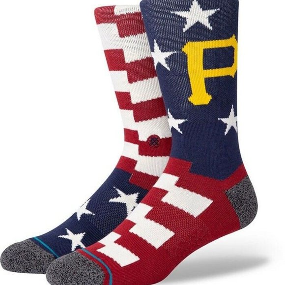 Stance Pittsburgh Pirates Crew Socks Large 9-13